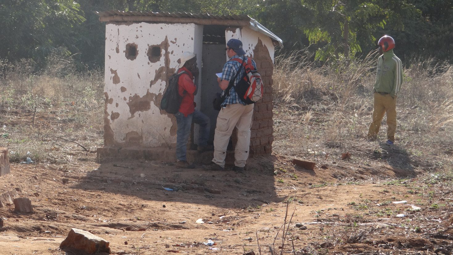 Mathithi, toilet needs to be rebuild